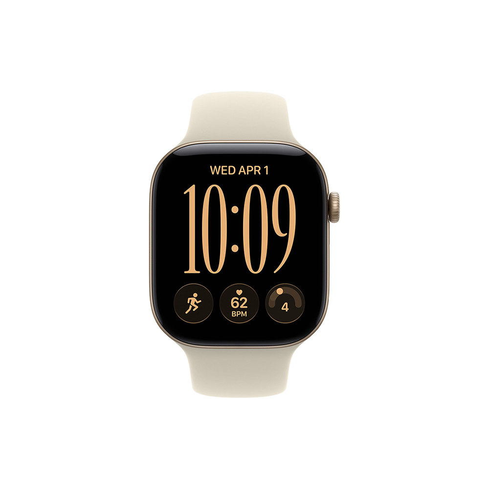 Apple Watch S12 GPS 42mm Light Gold Aluminium Case with Sand Sport Band - S/M - Slika 2