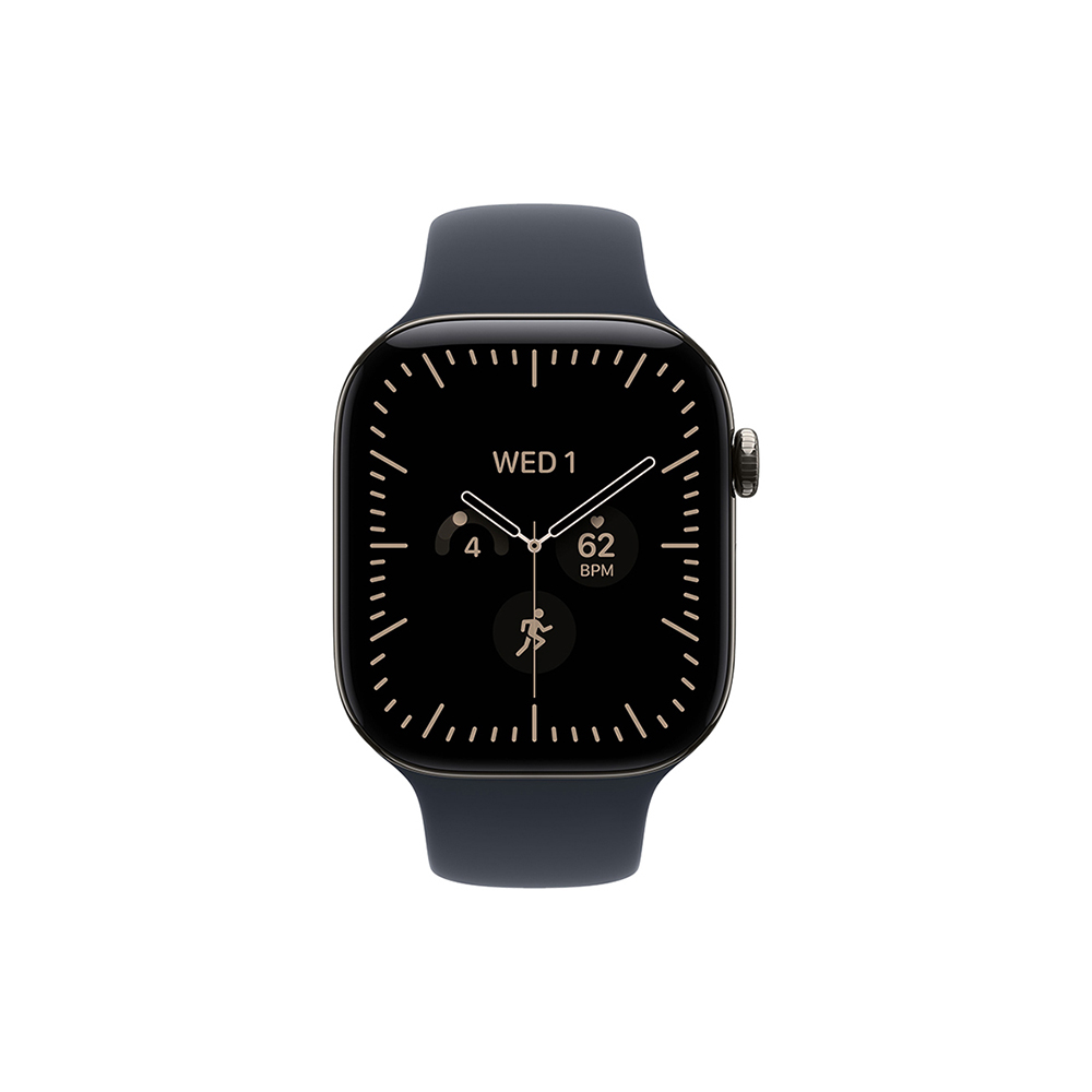 Apple Watch S12 Cellular 42mm Natural Titanium Case with Navy Blue Sport Band - S/M - Slika 3