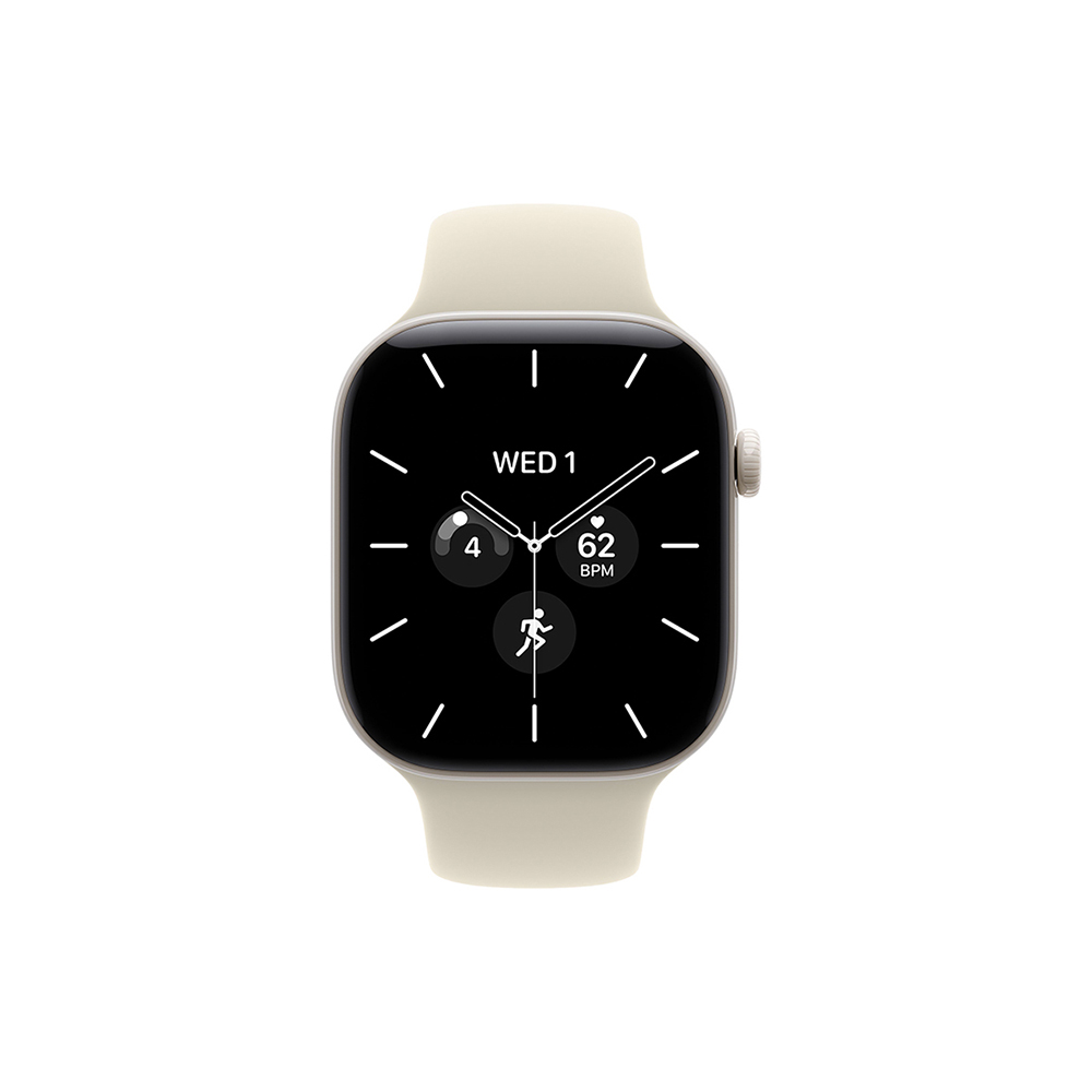 Apple Watch S12 Cellular 42mm Pearl White Ceramic Case with Sand Sport Band - M/L - Slika 2