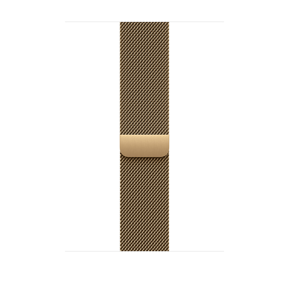 Apple Watch S12 Cellular 42mm Radiant Gold Titanium Case with Radiant Gold Milanese Loop - Slika 2