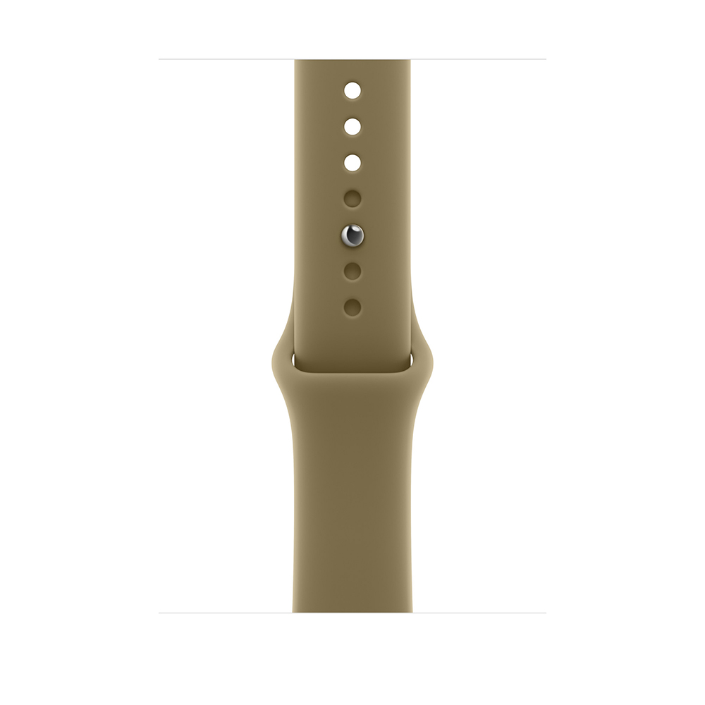 Apple Watch S12 GPS 46mm Dark Bronze Aluminium Case with Olive Sport Band - S/M - Slika 2