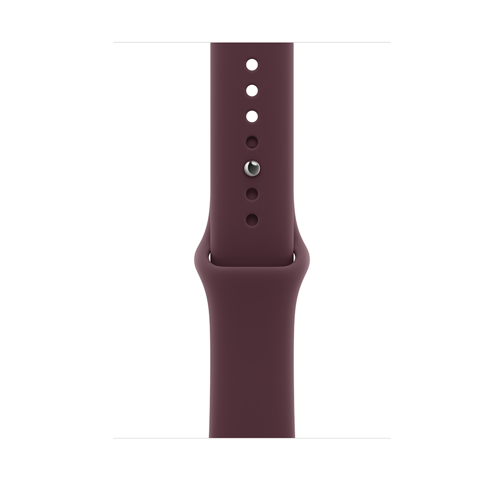Apple Watch S12 Cellular 46mm Radiant Gold Titanium Case with Burgundy Sport Band - S/M - Slika 2