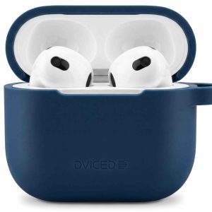 Dviced AirPods 4 Silicone Case - Blue