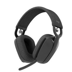 Logitech Zone Vibe 100 Wireless Over Ear Headphones, UC - Graphite