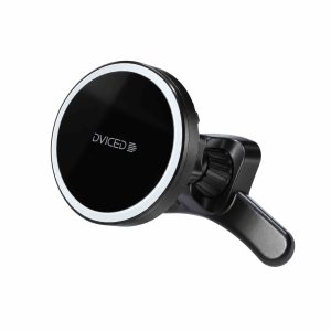 Dviced Magnetic Qi2 Wireless Car Charger with Cooling Fan - Black