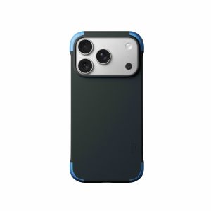 MOFT Color-blocking Snap Phone Case for iPhone 18 Pro - Navy Blue + Faded Jeans