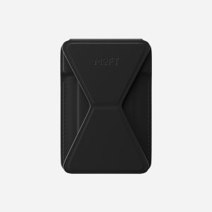 MOFT Snap-on Phone Stand & Wallet AERA (3 cards) - Jet Black