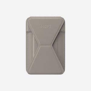 MOFT Snap-on Phone Stand & Wallet AERA (3 cards) - Taupe